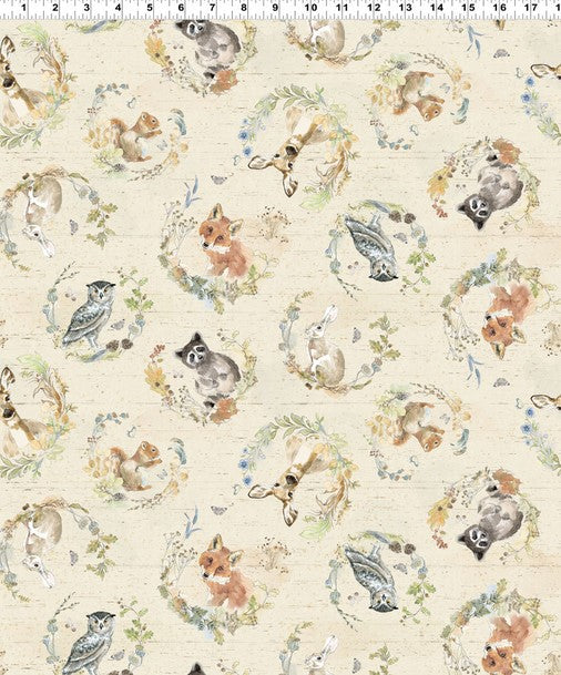 Wildwood - Wreaths Light Khaki