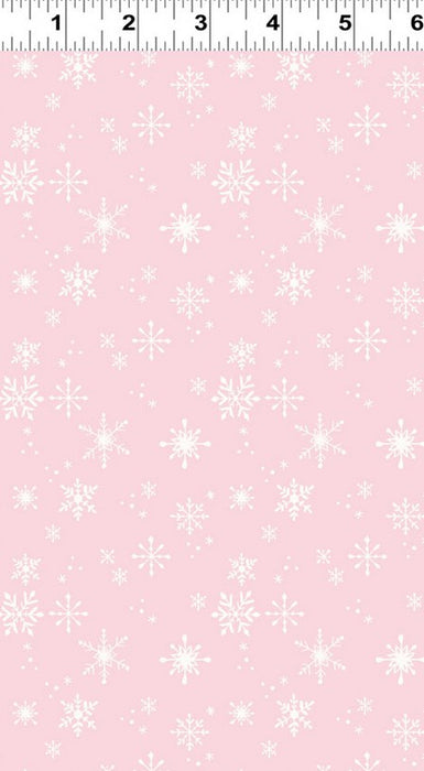 Santa Paws - Snowflakes Pink