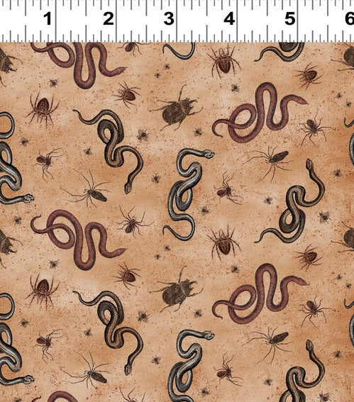 Gothic Halloween - Snakes & Bugs Rust