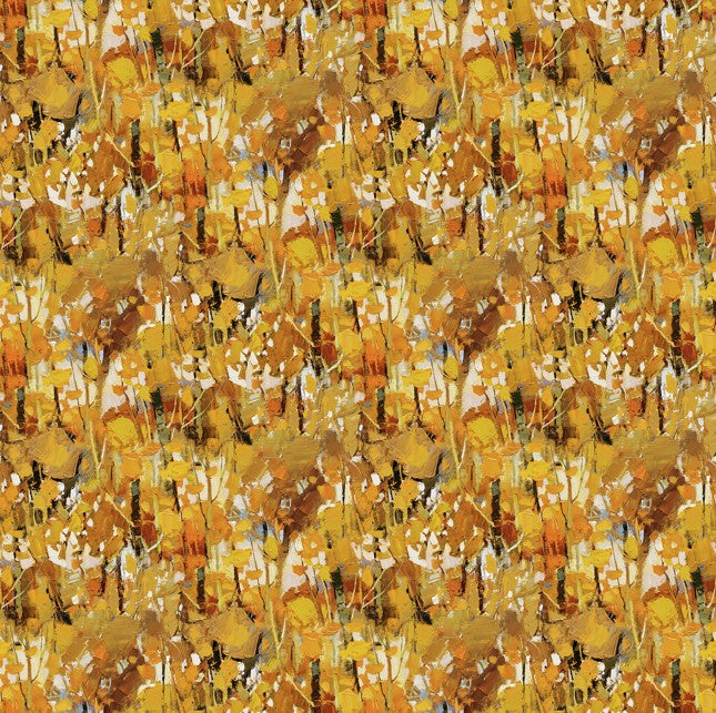 First Snow - Trees Ochre