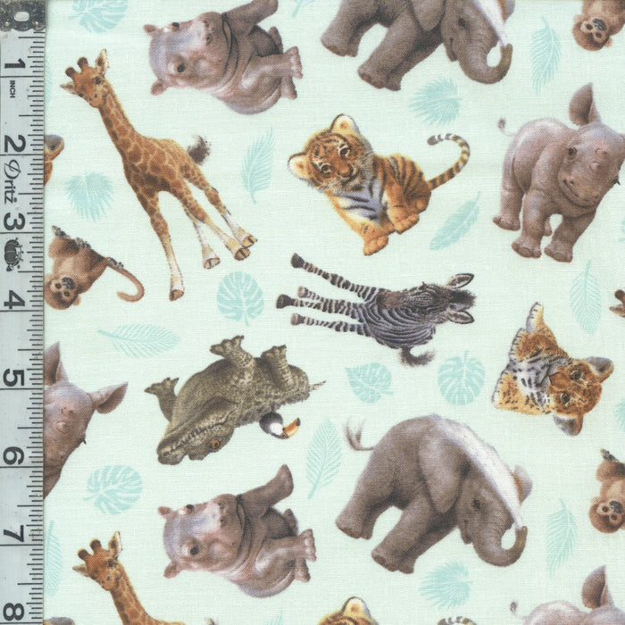 Whose Nose & Toes - Baby Animals Teal