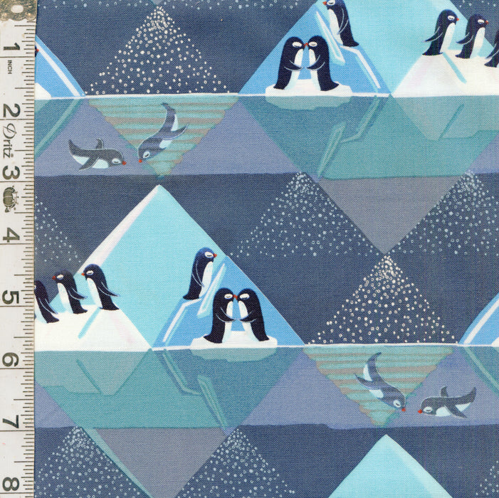 Polar Seas - Penguin Playground Turquoise
