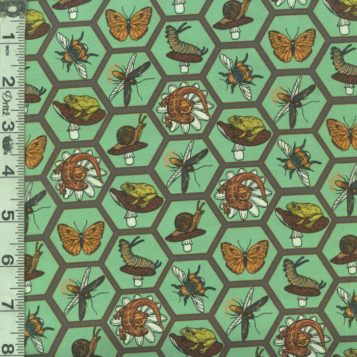 Garden Bed - Grid Mint