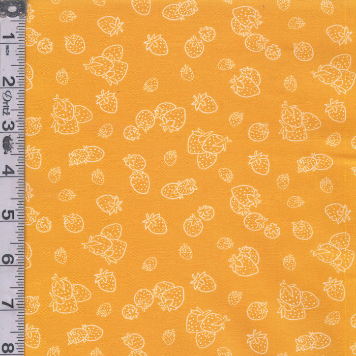 Garden Bed - Strawberries Yellow 6" Remnant