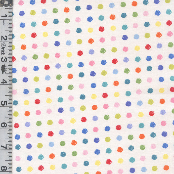Born to be Wild - Fuzzy Dots White