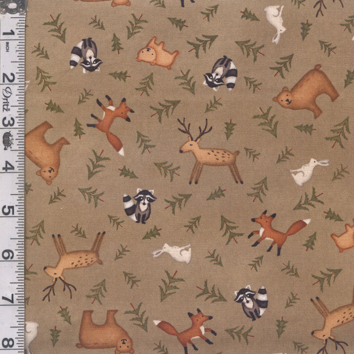 The Mountains Are Calling - Animal Toss Brown
