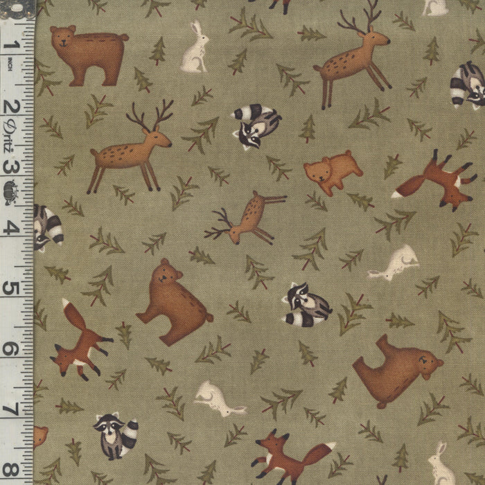 The Mountains Are Calling - Animal Toss Green