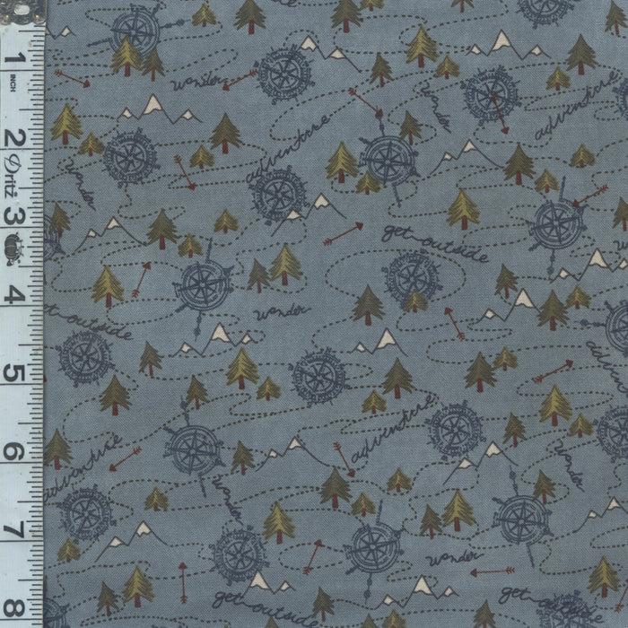 The Mountains Are Calling - Mountain Trail Teal