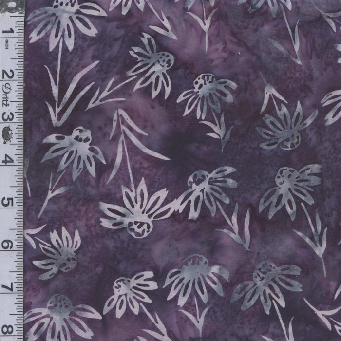 Vino at Dusk Batiks - Dandelions Merlot