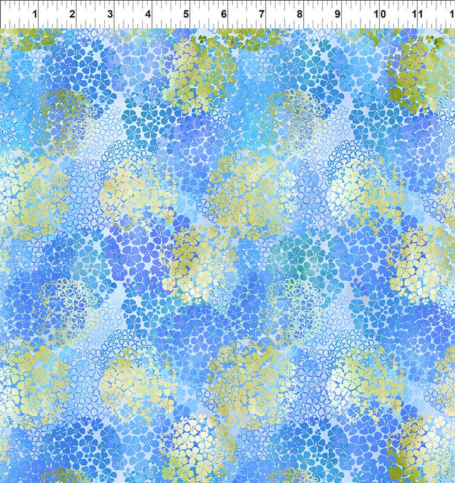 Garden of Dreams II - Blooms Blue