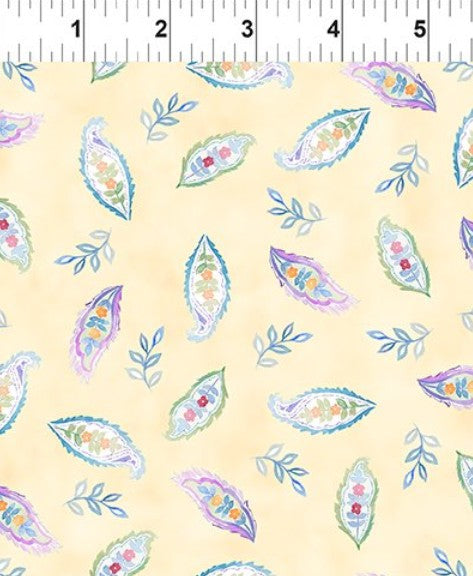 Daydreams - Small Leaves Yellow