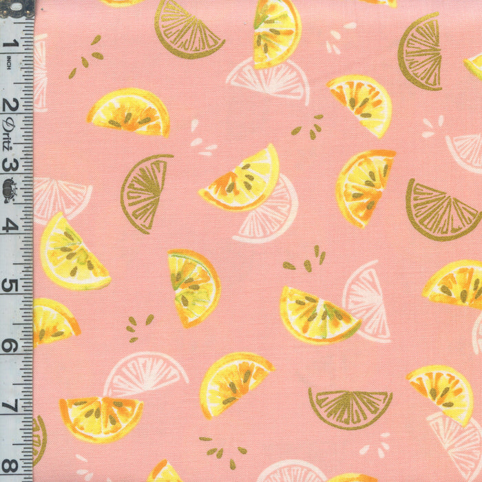 Rose Lemonade Metallic - Lemon Toss Petal