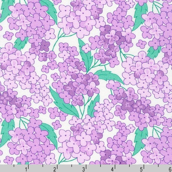 Flowerhouse: At the Cottage - Main Floral Purple