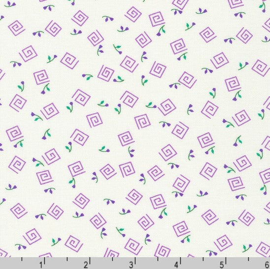 Flowerhouse: At the Cottage - Swirl Blossom Purple
