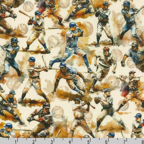 Game Day - Baseball Players Vintage