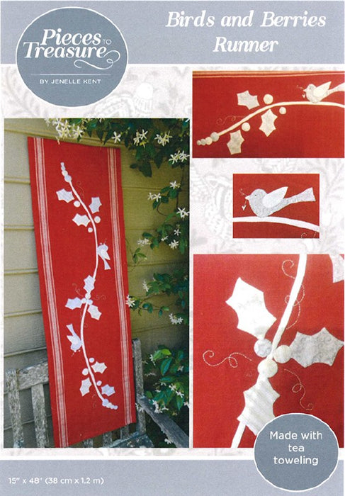 Birds and Berries Runner Pattern