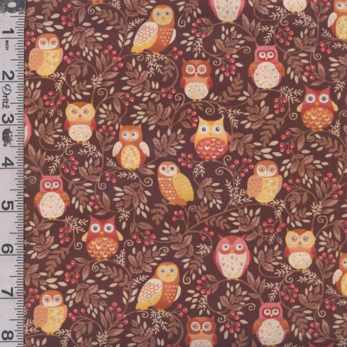 Hello Autumn - Twilight Owls Brown