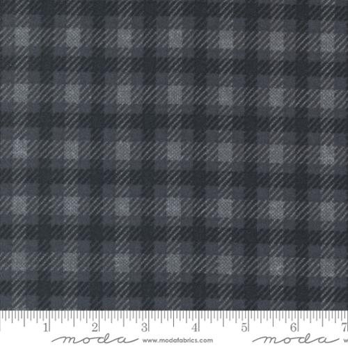 Farmhouse Flannels III - Square Plaid Black Top