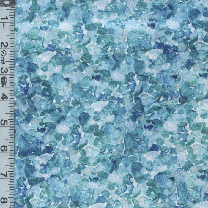Sea Breeze - Pebble Pale Blue 8" Remnant