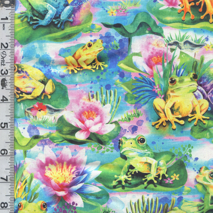 Hip Hop! - Frogs on Lily Pads