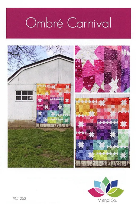 Ombre Carnival Quilt Pattern