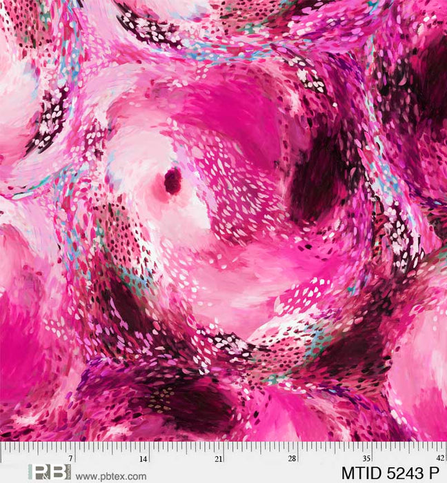 Moon Tide Panel - Galaxy Swirl Pink