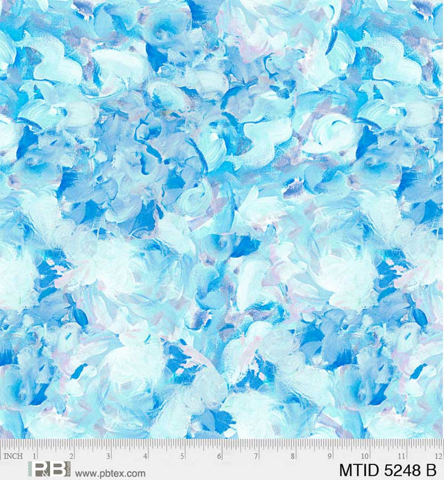 Moon Tide - Brush Blue