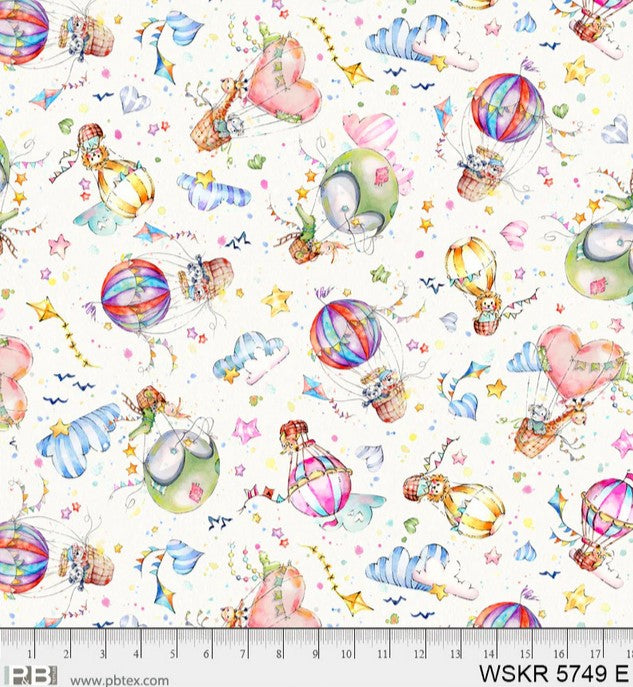 Whiskerville - Flying Animals White
