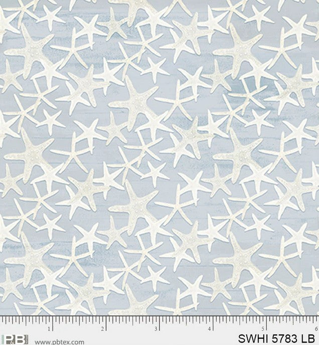 Sea Whispers - Star Fish Light Blue