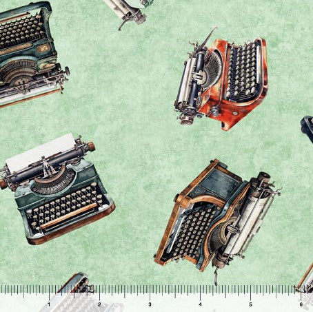 Bookworm - Typewriter Toss Sage