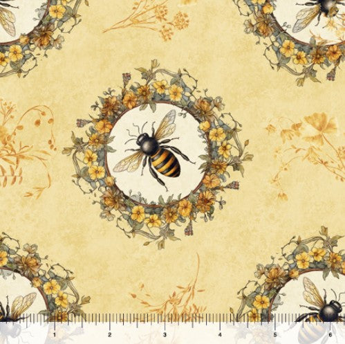 Queen Bee - Bee Circle Vignette Honey
