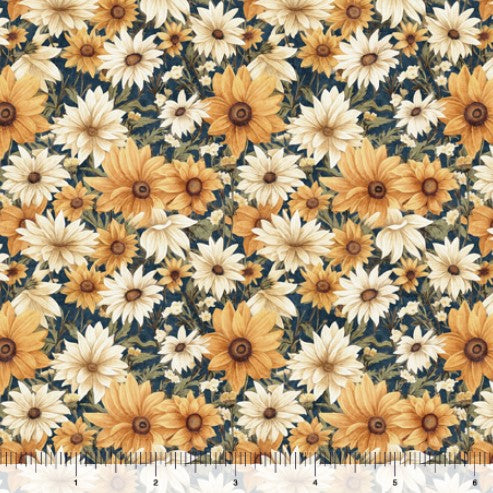 Queen Bee - Packed Floral Midnight