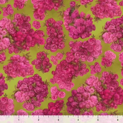 Mystical Unicorn - Spiced Floral Green
