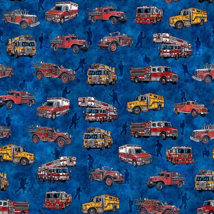 American Heroes Firefighter - Fire Trucks Royal