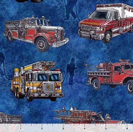 American Heroes Firefighter - Fire Trucks Royal