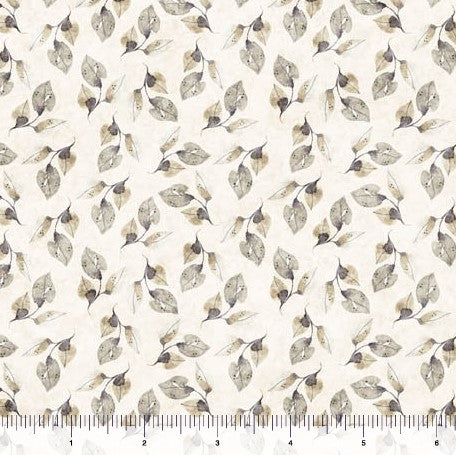 Enchanted - Leaves Beige