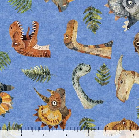 Dinoroars! - Dino Heads Blue