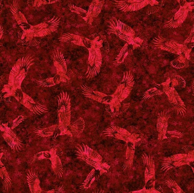 Patriot - Eagle Tonal Red 12" Remnant