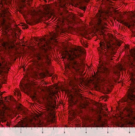 Patriot - Eagle Tonal Red 12" Remnant