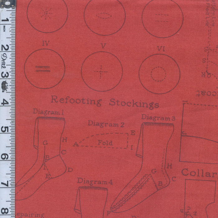Sew Journal - Needlecraft Red