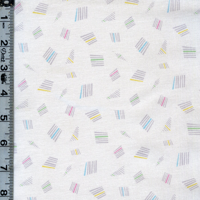 More Spaced Out - Tossed Stripe Abstract