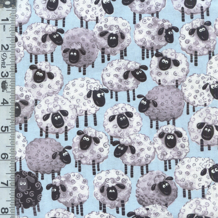 Lewe the Ewe - Packed Sheep Blue