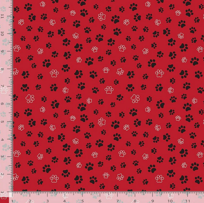 Smitten Kitten - Cat Paws Red