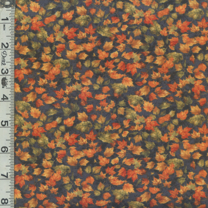 Glorious Fall - Leaves Blue