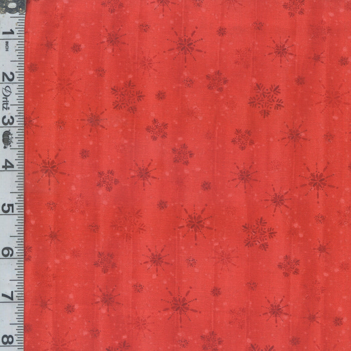 Cardinal Celebration - Snowflakes Red