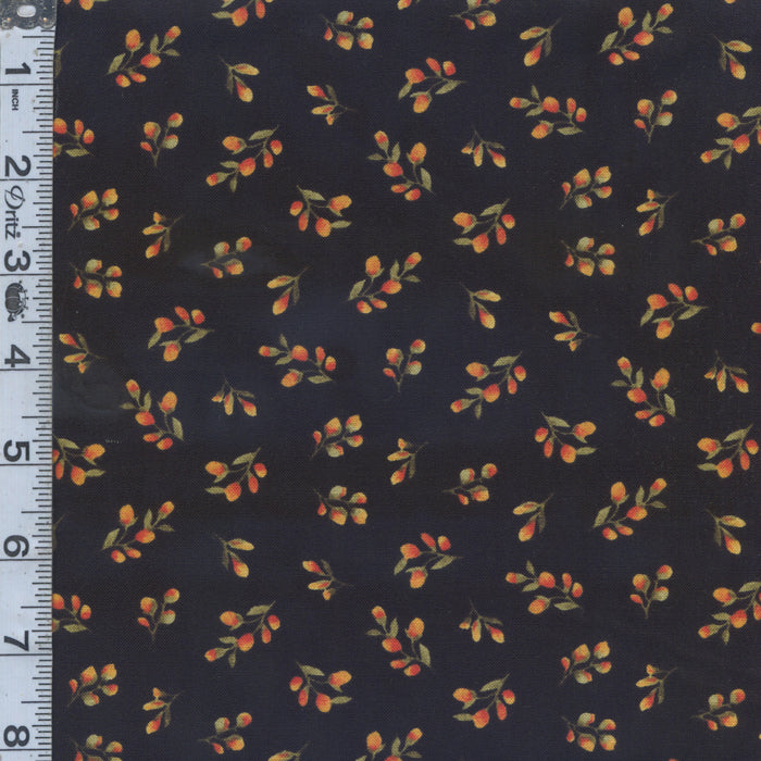 Sunflower Splendor - Floral Bud Black