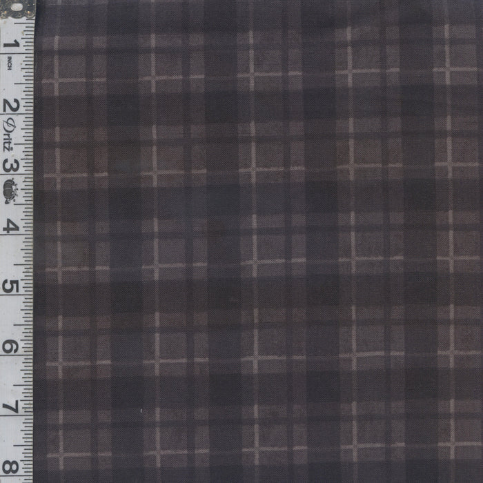 Sunflower Splendor - Plaid Black