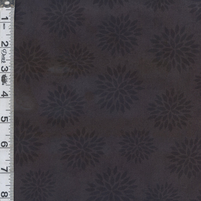 Sunflower Splendor - Tonal Flowers Black
