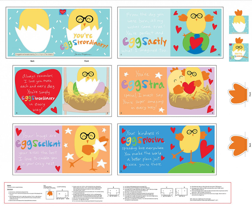 Huggable & Loveable Books XII - Chick Panel