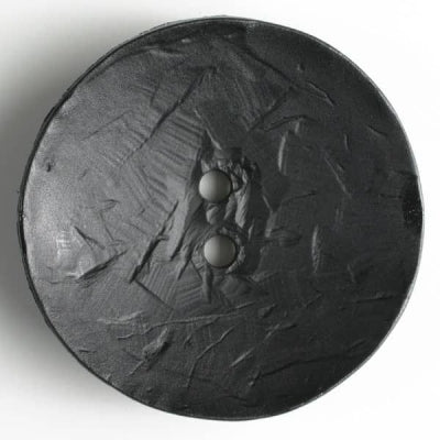 Fashion Button 60mm - Circle Black